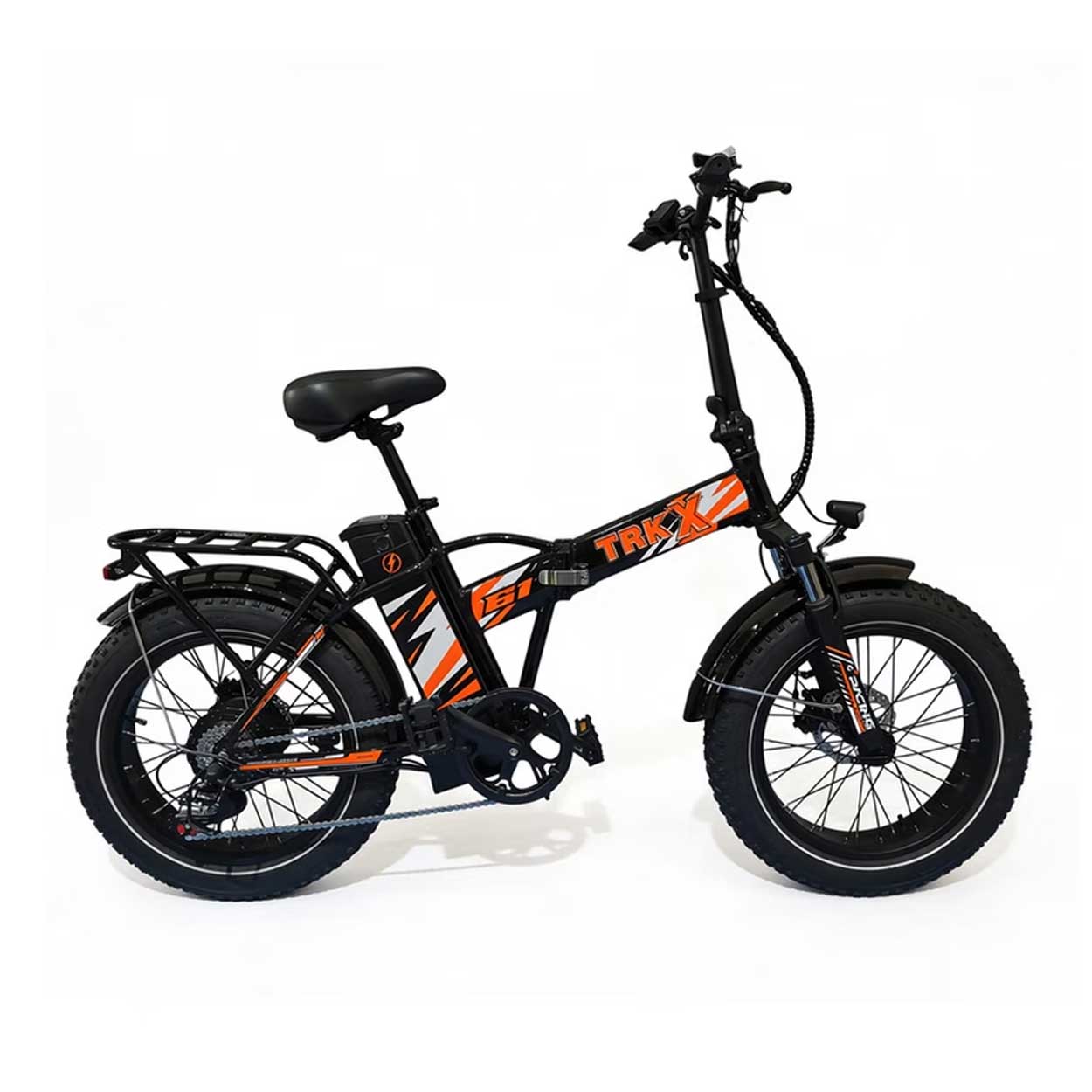 Green Motor - TRK X 48V Nero Arancione TRK-X-48V-Nero-Arancione